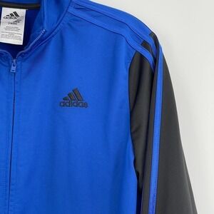 Adidas full zip athletic jacket